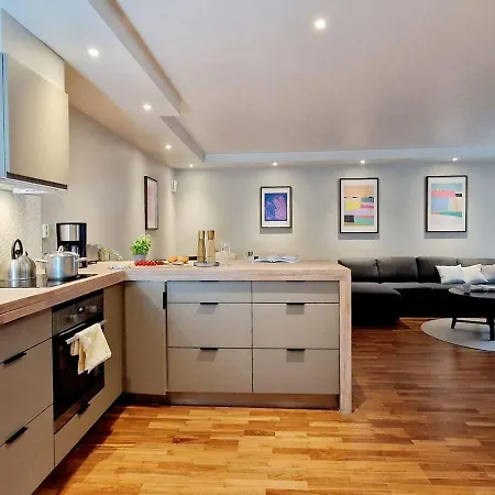 Vakantiehuis High Standard Spacious Near Bryggen *
